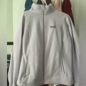 Light purple fleece Columbia zip up